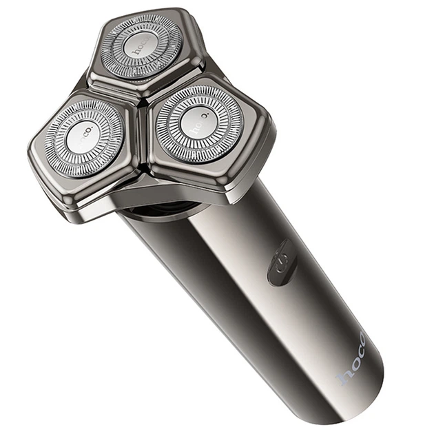 Электробритва Hoco HP36 3in1 Shaver & Trimmer 600 mAh Metal gray - Фото 3 Электробритва Hoco HP36 3in1 Shaver & Trimmer 600 mAh Metal gray - изображение 3