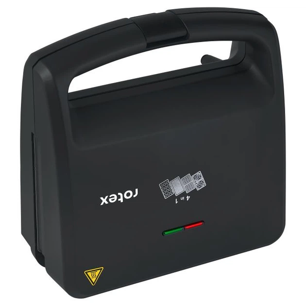 Бутербродниця Rotex RSM222-B - мультимейкер 4 в 1 - зображення 4
