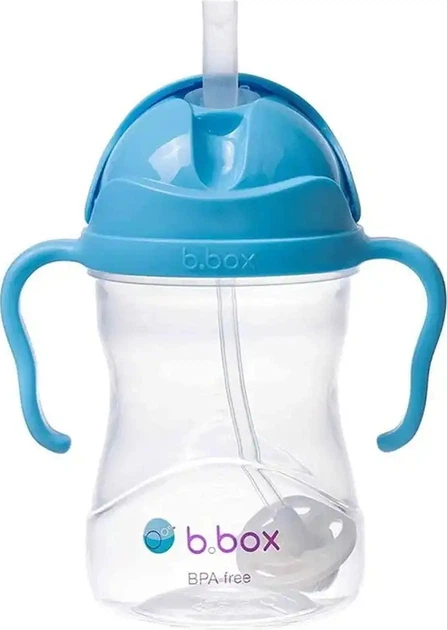 Пляшечка B.Box Gelato Blueberry з трубочкою 240 мл (9353965005018) - зображення 2