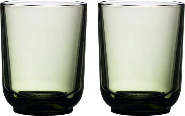 Zestaw szklanek Fellow Pirch Latte 2 x 320 ml Zielonych (840228808770) - obraz 1