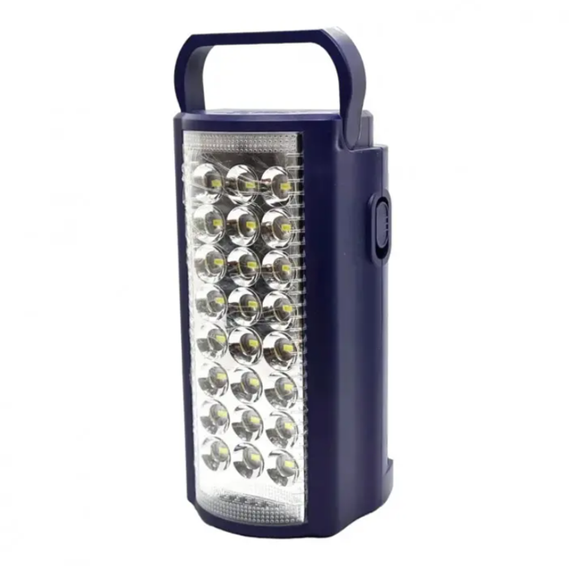 Акумуляторний світлодіодний ліхтар Almina 24 Led Синій - зображення 9