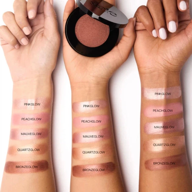 Кремовые румяна-хайлайтер Saie Glow Sculpt Multi-Use Cream Highlighting Blush (Pinkglow) 5.8 g - изображение 3