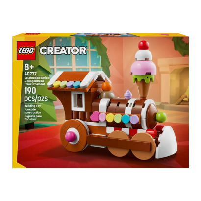 Конструктор Lego Celebration Series: 4. Gingerbread Train Ornament 40777 - Фото 1 Конструктор Lego Celebration Series: 4. Gingerbread Train Ornament 40777 - зображення 1