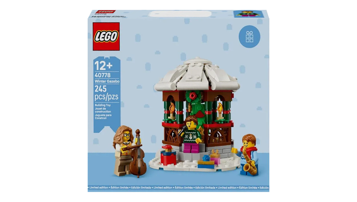 Конструктор Lego Winter Gazebo 40778 - изображение 3