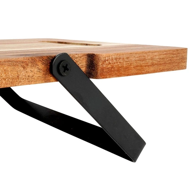 Taca do serwowania AM/63 drewniana na nóżkach 67.5 x 19.5 x 7.5 cm (8720573221450) - obraz 3