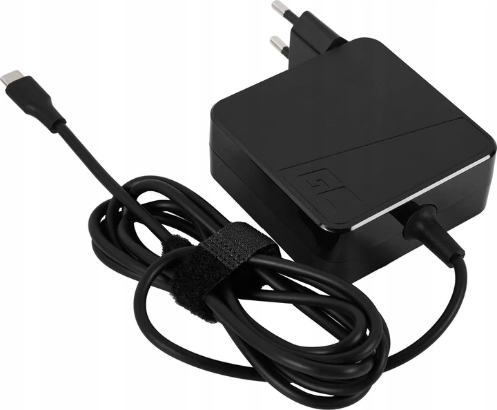 Zasilacz do laptopa Green Cell Universal 65 W USB-C Black (5904326375499) - obraz 2