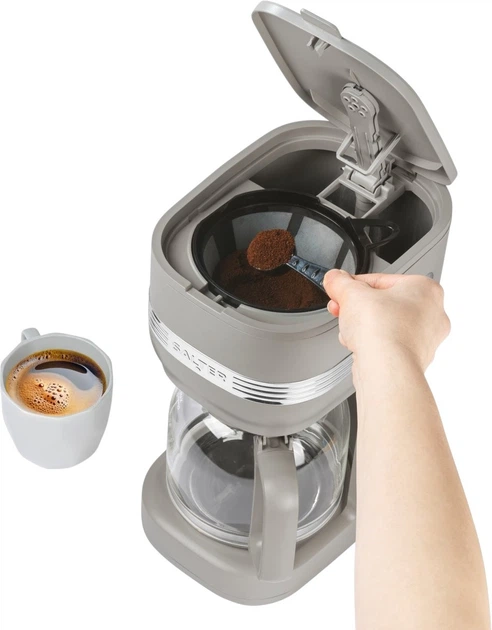 Ekspres do kawy przelewowy SALTER EK6652VDE Taupe - obraz 2