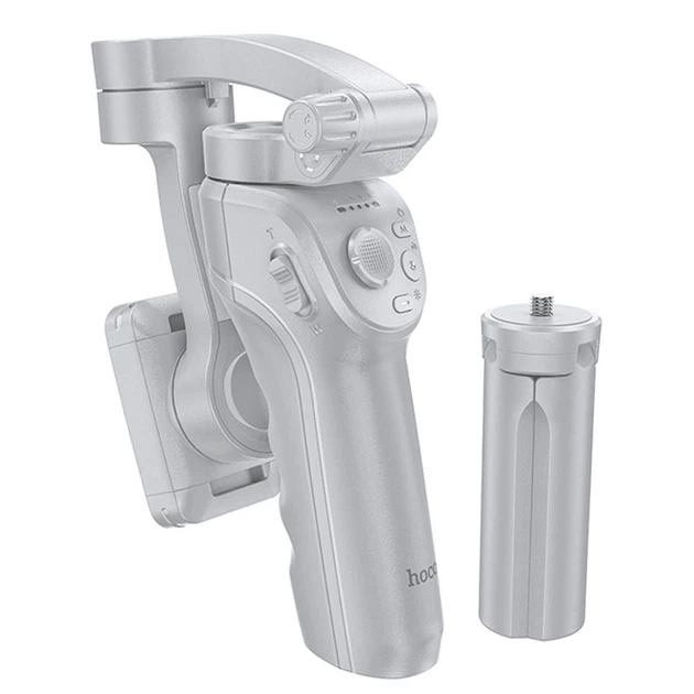Стабилизатор Hoco K24 Support 3-axis smart gimbal Gray - Фото 5 Стабилизатор Hoco K24 Support 3-axis smart gimbal Gray - изображение 5