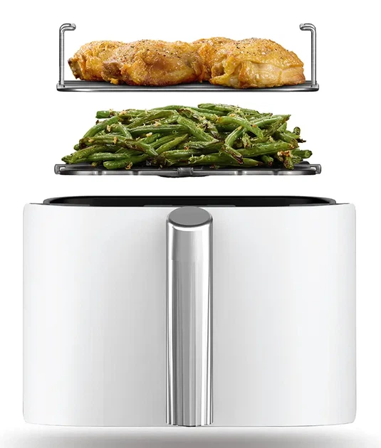 Мультипіч NINJA Double Stack XL 2-Level Air Fryer 9.5L White (SL400EUWH) - изображение 2