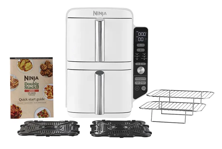 Мультипіч NINJA Double Stack XL 2-Level Air Fryer 9.5L White (SL400EUWH) - изображение 7