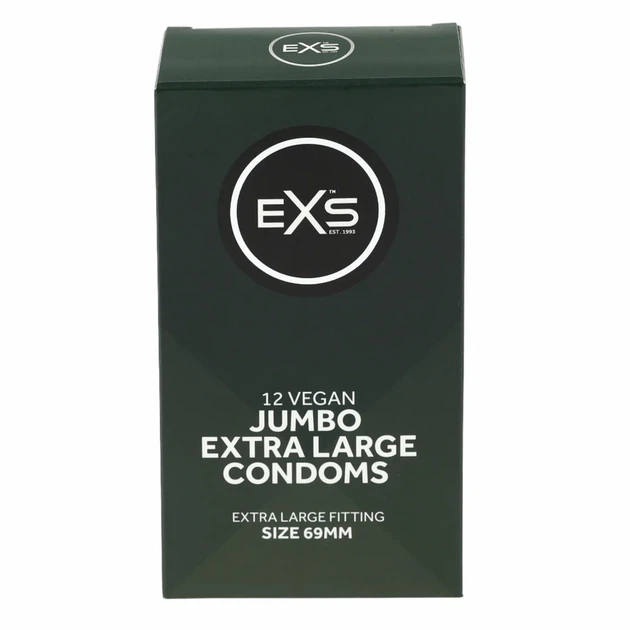 Презервативи EXS Jumbo Extra Large Condoms 12 шт. - Фото 1 Презервативи EXS Jumbo Extra Large Condoms 12 шт. - зображення 1