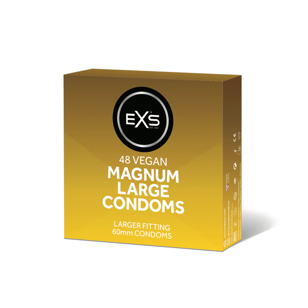 Презервативи EXS Magnum 48 шт. - Фото 1 Презервативи EXS Magnum 48 шт. - зображення 1