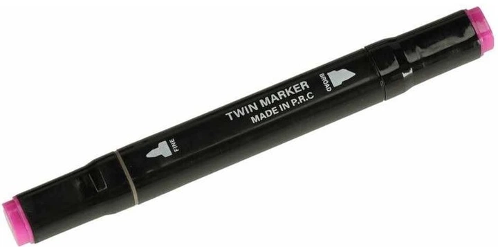 Zestaw markerów alkoholowych Kik KX5123_4 w etui + podstawka 120 szt (5903039737785) - obraz 2