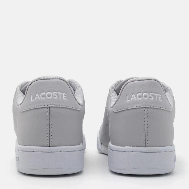Мужские кеды кожаные низкие Lacoste 572118810 47 Серые (1159851754) - изображение 5