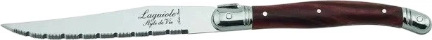 Zestaw noży do steków Laguiole Premium Style de Vie Dark Wood 6 szt (8718719303863) - obraz 2