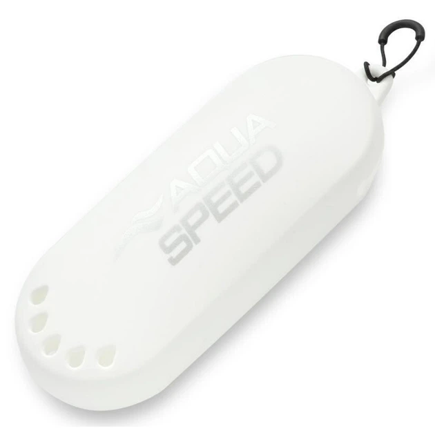 Чехол для очков для плавания Aqua Speed силиконовый 633-05 Белый - Фото 1 Чехол для очков для плавания Aqua Speed силиконовый 633-05 Белый - изображение 1