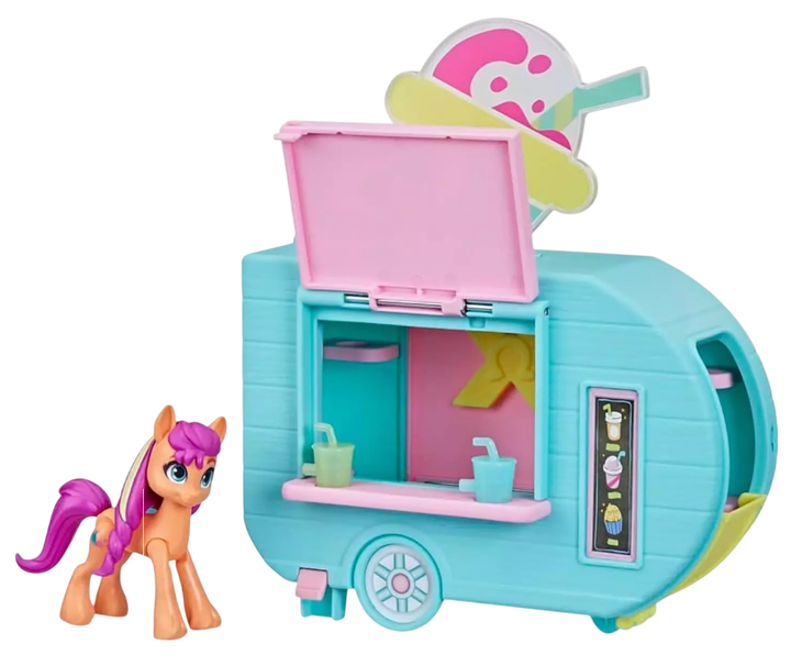 Zestaw do zabawy Hasbro My Little Pony Sunny ciężarówka chłodnymi napojami (8809699519969) - obraz 4