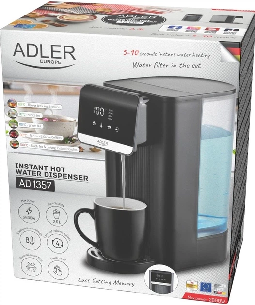 Dozownik-podgrzewacz wody Adler AD 1357 - obraz 10