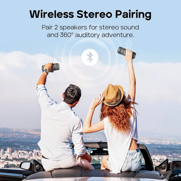 Портативна Bluetooth колонка Tribit StormBox 2 з 360° звуком - Фото 8 Портативна Bluetooth колонка Tribit StormBox 2 з 360° звуком - зображення 8