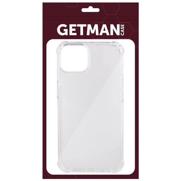 TPU чохол GETMAN Ease посилені кути для Apple iPhone 14 Plus (6.7") - зображення 6