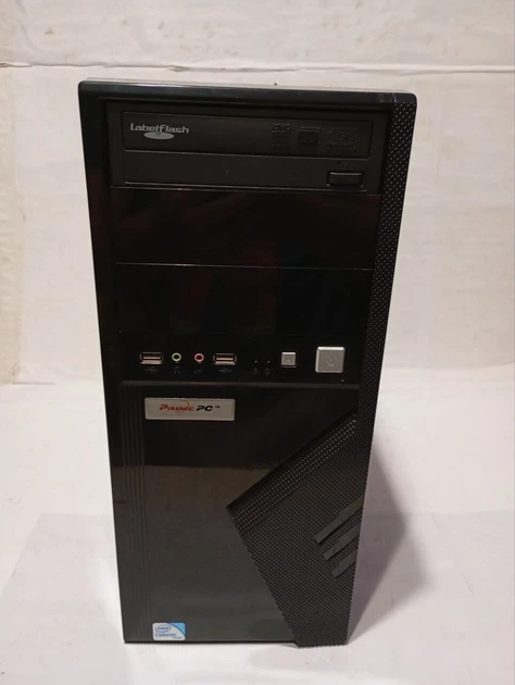 ПК Б-класс Prime PC Tower / Intel Core 2 Quad Q8300 (4 ядра по 2.5 GHz) / 8 GB DDR3 / 320 GB HDD / Intel HD GMA X4500 / DVD-RW / 450W б/у - изображение 2