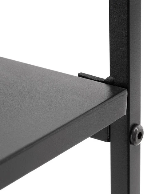 Półka ścienna SPRINGOS HF0055 potrójna Czarna (5908455306812) - obraz 6