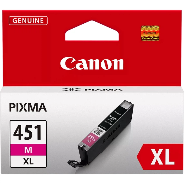 Картридж Canon CLI-451M XL (Magenta) Pixma MG5440/MG6340 - изображение 3
