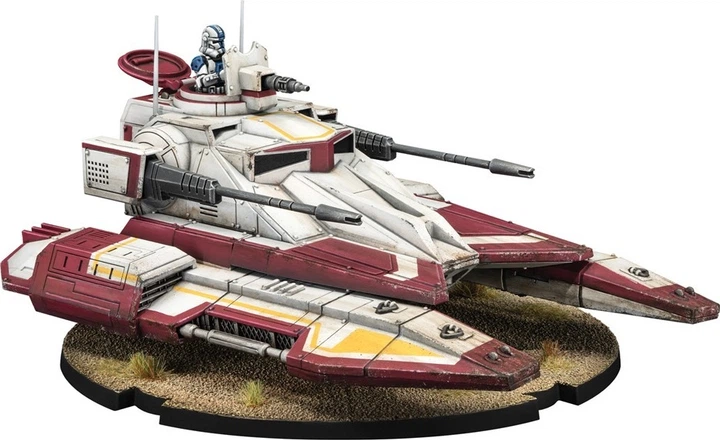 Dodatek do gry planszowej Atomic Mass Games Star Wars Legion 2.0: Czołg klasy Saber TX-130 (edycja międzynarodowa) (841333134969) - obraz 2