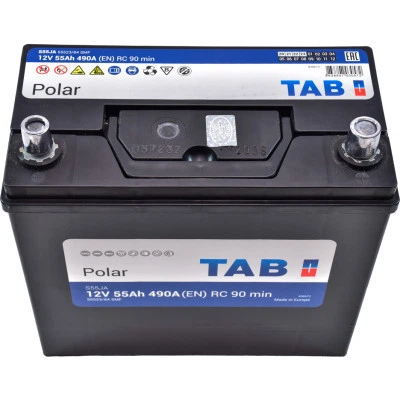 Аккумулятор автомобильный TAB 55 Ah/12V Polar S Euro Japan (246 855) - изображение 2