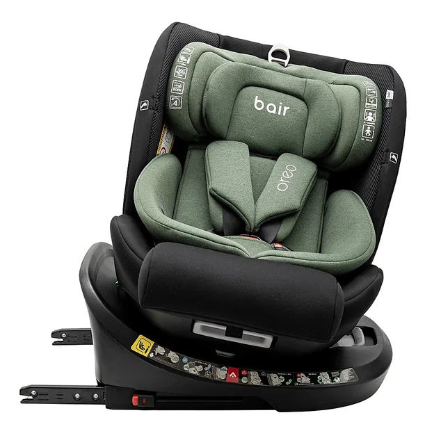 Автокрісло Bair Oreo 360 i-size Iso-fix BO-05 black-green - Фото 6 Автокрісло Bair Oreo 360 i-size Iso-fix BO-05 black-green - зображення 6