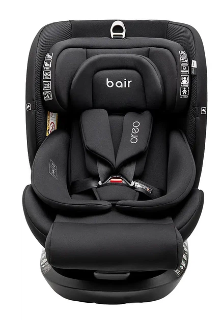 Автокрісло Bair Oreo 360 i-size Iso-fix BO-01 total black - Фото 8 Автокрісло Bair Oreo 360 i-size Iso-fix BO-01 total black - зображення 8