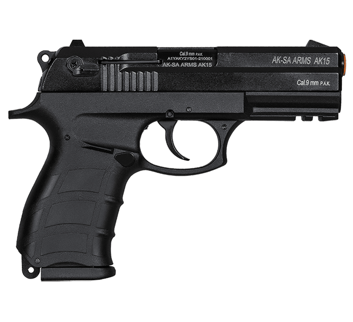 Шумовий сигнальний пістолет Aksa Arms AK15 CC-02 калібр 9 мм PAK (Beretta PX4 Storm) Tan/Black - зображення 2