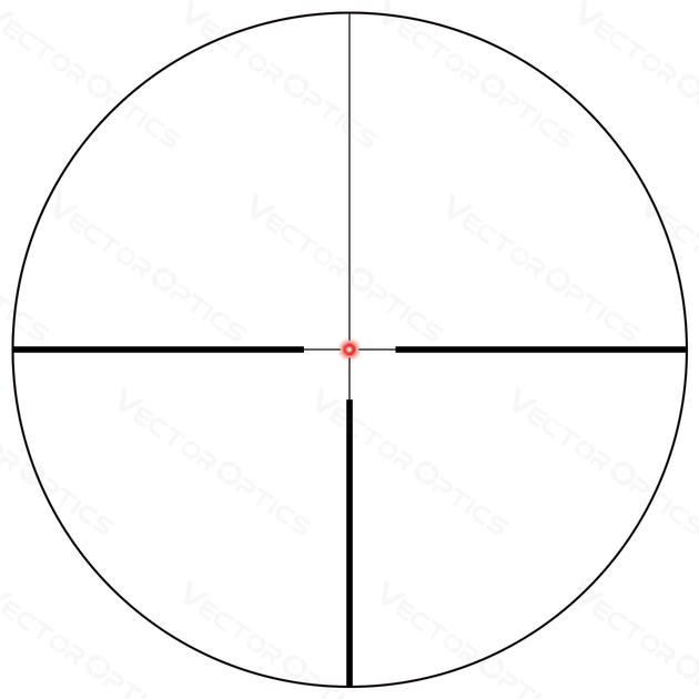 Прицел оптический Vector Optics Continental X6 1-6x24 Fiber SCOC-48 - изображение 4