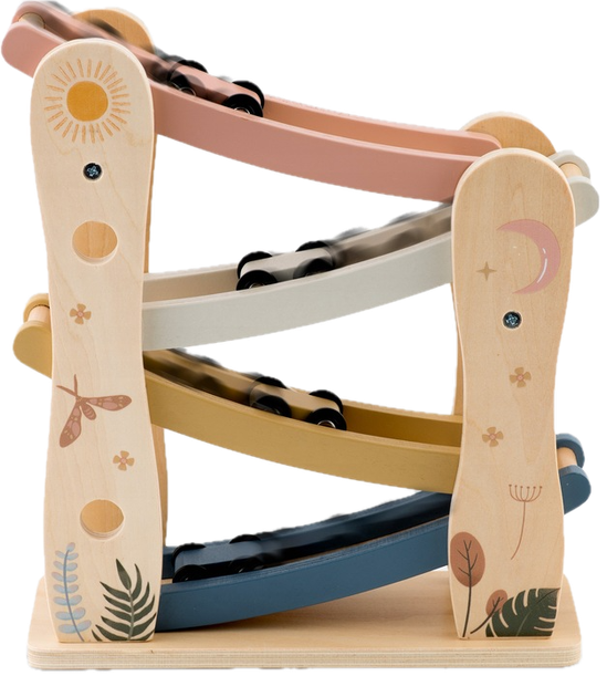 Zestaw do zabawy Ricokids RK-867 zjeżdżalnia z 4 samochodzikami 786700 (5903890623197) - obraz 2