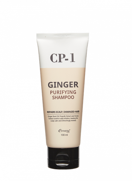 Восстанавливающий шампунь для волос Имбирь ESTHETIC HOUSE CP-1 Ginger Purifying Shampoo, 100 мл - Фото 1 Восстанавливающий шампунь для волос Имбирь ESTHETIC HOUSE CP-1 Ginger Purifying Shampoo, 100 мл - изображение 1