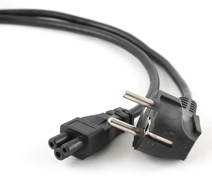 Кабель живлення Cablexpert 0.5 м Чорний (PC-186-ML12-0.5M) - Фото 2 Кабель живлення Cablexpert 0.5 м Чорний (PC-186-ML12-0.5M) - зображення 2