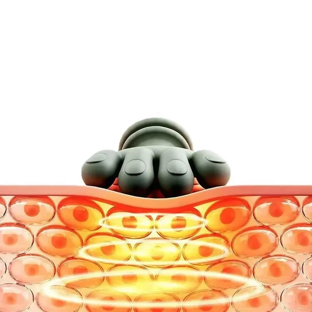 Электрический аккумуляторный массажер для шеи и плеч A-Plus Neck Massager JBY-827 с подогревом и имитацией ручного массажа - изображение 5