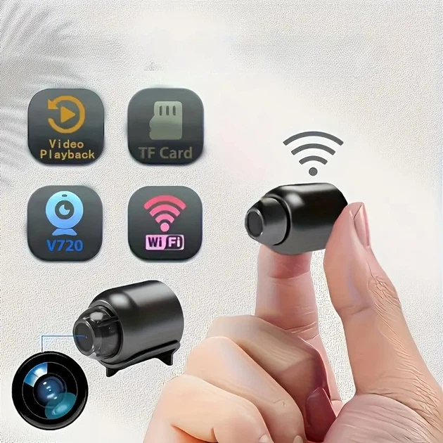 Міні Wi-Fi IP камера X5 з оглядом 160°, нічним баченням, детектором руху та віддаленим доступом - зображення 13
