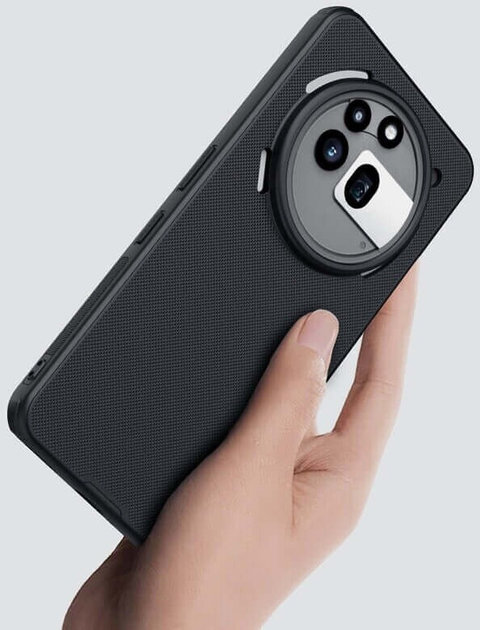 Чехол бампер Nillkin Super Frosted Shield для Nothing Phone 3a Pro Black - изображение 4