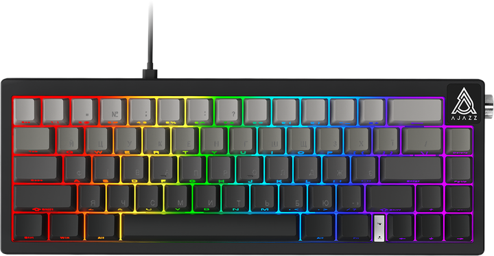 Клавиатура проводная Ajazz AK650 Day Dream Switch Gradient USB