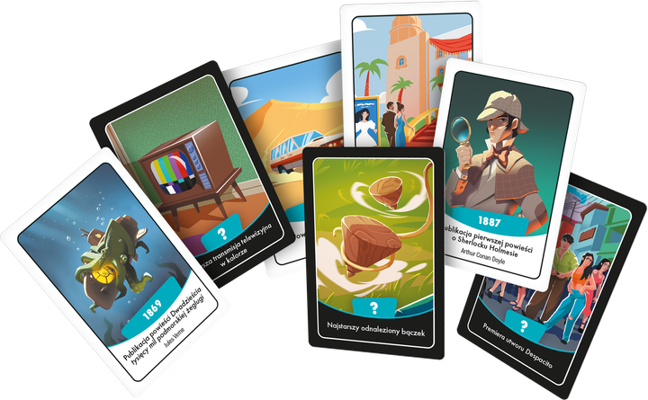 Настільна гра Rebel Timeline: Ігри та розваги (польське видання) (3558387000528) - зображення 2