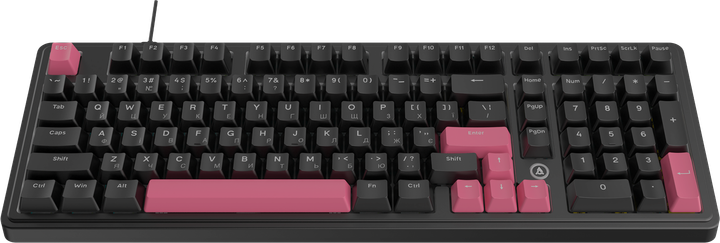 Клавиатура проводная Ajazz AK980 Red Switch USB Black (AK980-R-BR) - изображение 2