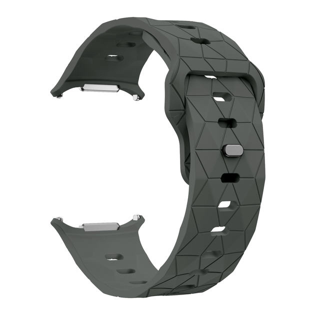 Ремінець TrailFlex для Samsung Galaxy Watch Ultra 2025 – сірий (силікон) BB - Фото 3 Ремінець TrailFlex для Samsung Galaxy Watch Ultra 2025 – сірий (силікон) BB - зображення 3