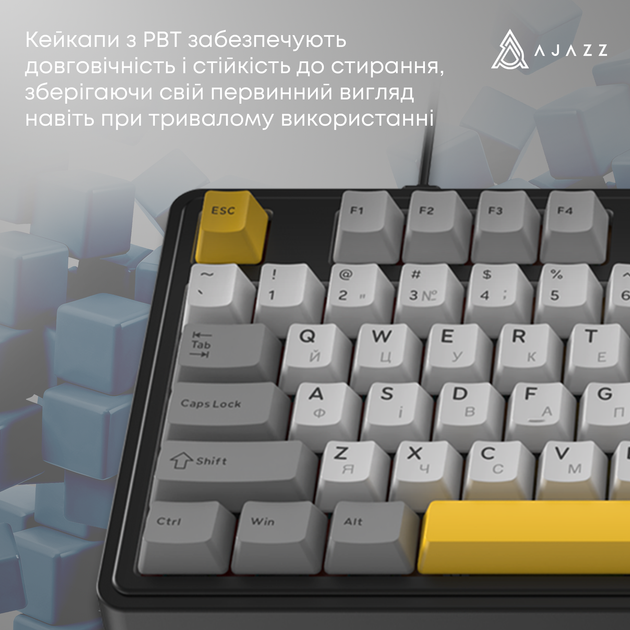 Клавиатура проводная Ajazz AK980 MAX Magnetic Switch USB Black