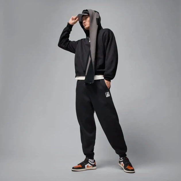 Чоловічі штани JORDAN M J BRK GFX PANT Чорний 2XL (HV0546-010) - зображення 5