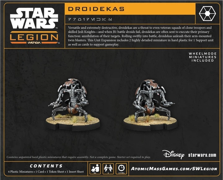 Dodatek do gry planszowej Atomic Mass Games Star Wars Legion 2.0: Droideki (edycja międzynarodowa) (841333134723) - obraz 3