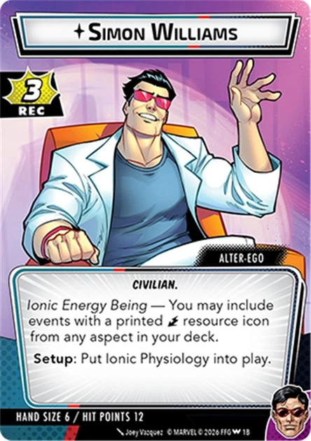 Dodatek do gry planszowej Fantasy Flight Games Marvel Champions: Pakiet bohatera - Wonder Man (edycja angielska) (841333131371) - obraz 5