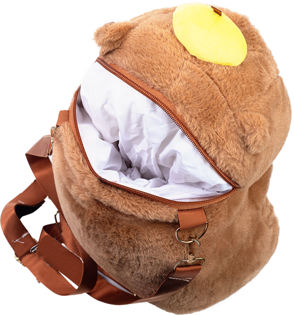 Рюкзак дитячий ZiBi Capybara 30x20x15 см (ZB.700303) - Фото 2 Рюкзак дитячий ZiBi Capybara 30x20x15 см (ZB.700303) - зображення 2