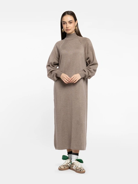 Сукня жіноча Arber Dress t-neck D1 WTR-210 L бежевий (W22.10.16.531) - Фото 1 Сукня жіноча Arber Dress t-neck D1 WTR-210 L бежевий (W22.10.16.531) - изображение 1