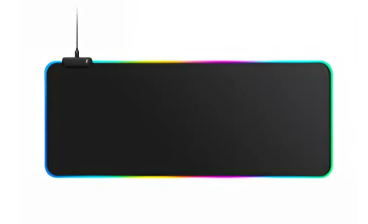 Игровая поверхность коврик для мышки большой 90*40см с подсветкой RGB Led игровой коврик TWolf для мыши и клавиатуры для компьютера - Фото 7 Игровая поверхность коврик для мышки большой 90*40см с подсветкой RGB Led игровой коврик TWolf для мыши и клавиатуры для компьютера - изображение 7
